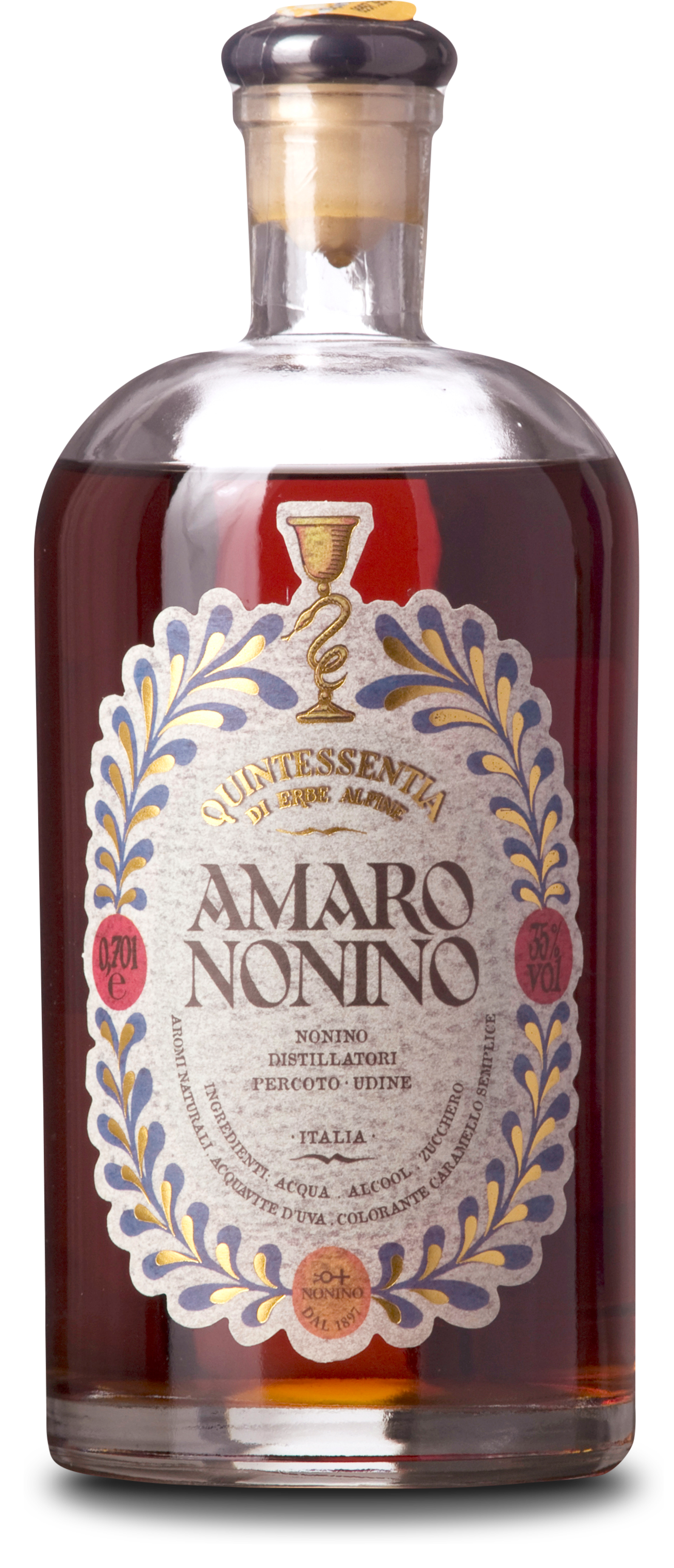 Amaro Bitter Orange 35%, 70 cl, Nonino